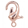 Lobster Clasp 18mm Brass Nickel free, Lead free Copper Plated